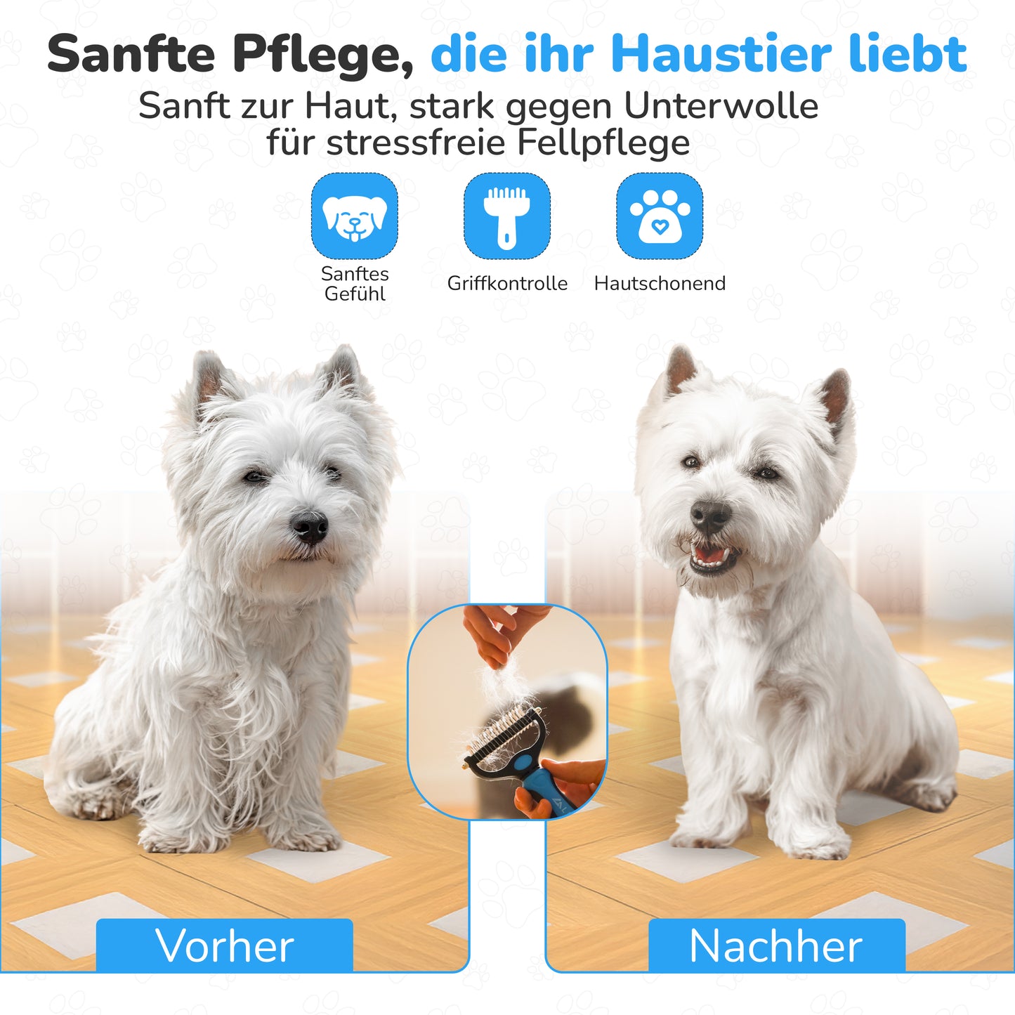 LINUMA® Unterfellbürste
