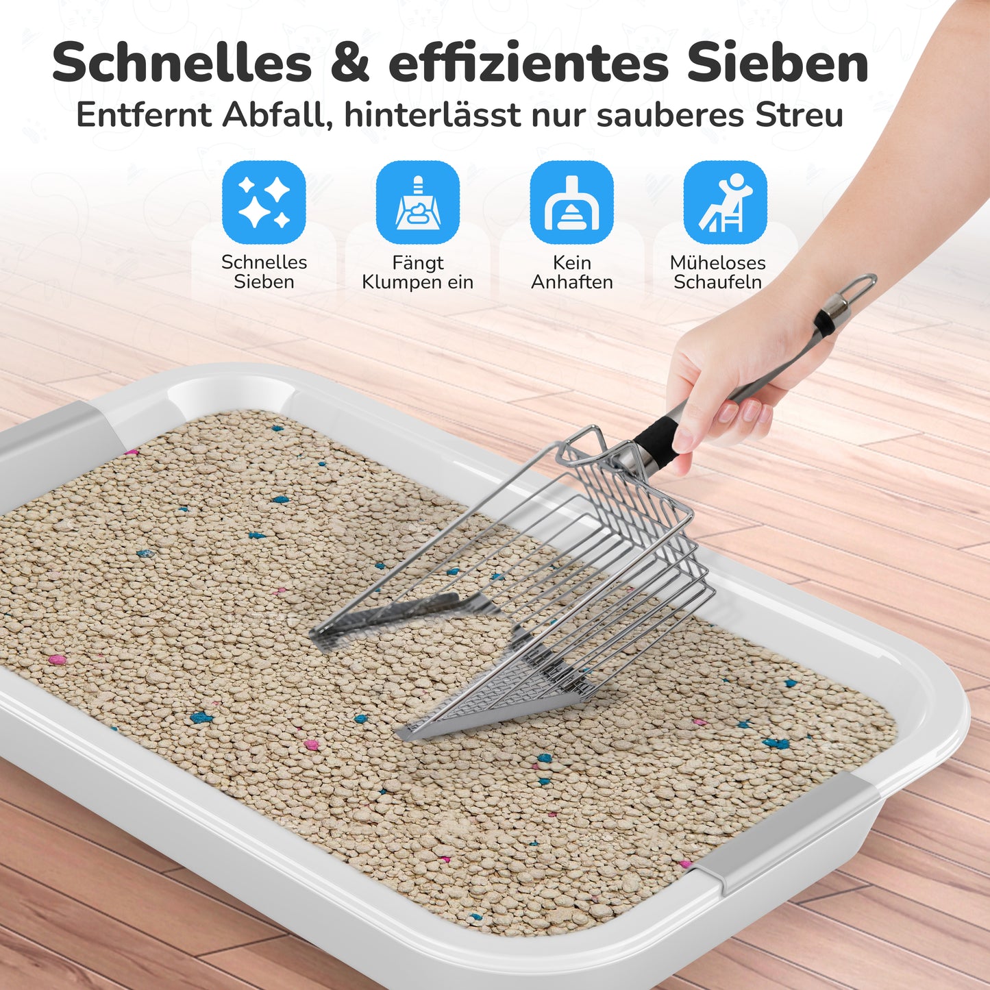 LINUMA® Katzenstreuschaufel