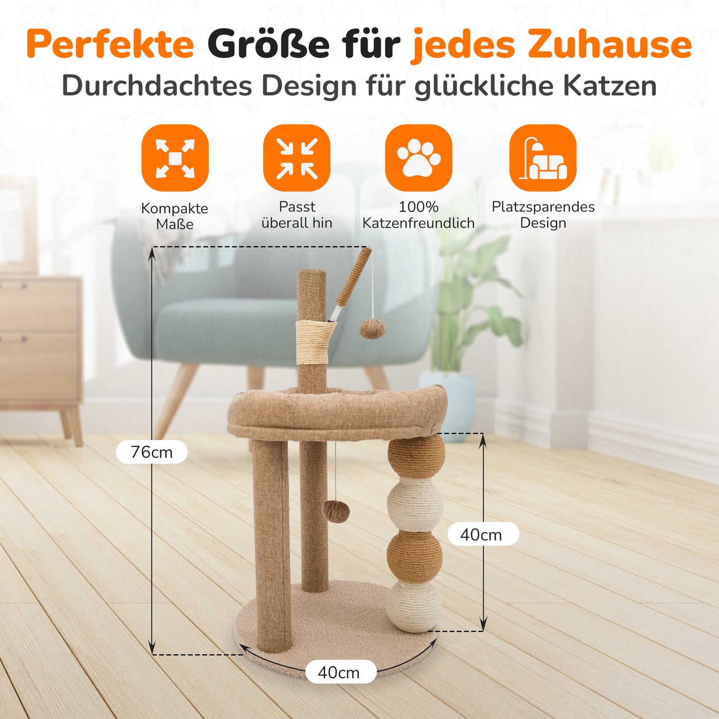 LINUMA® Kratzbaum
