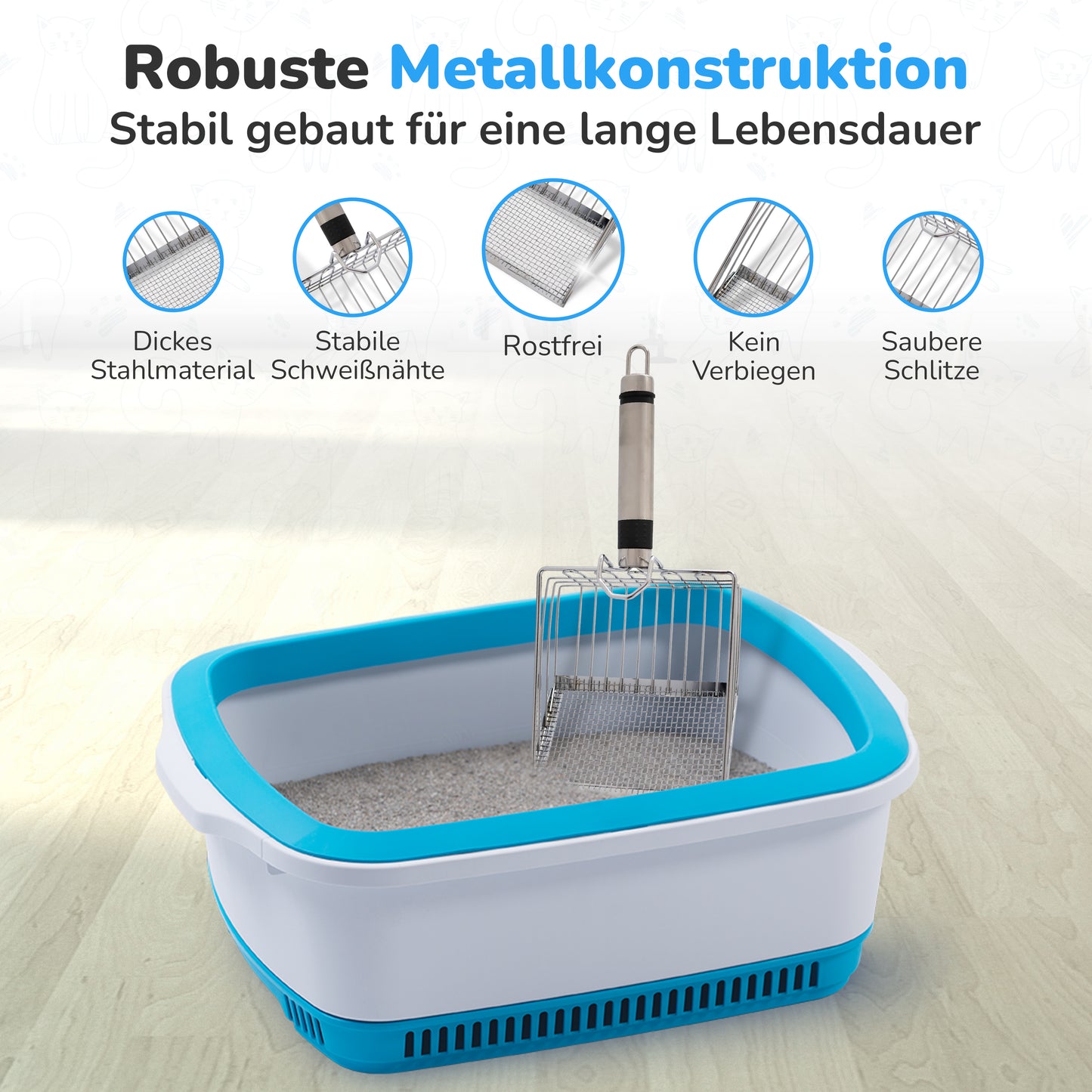 LINUMA® Katzenstreuschaufel