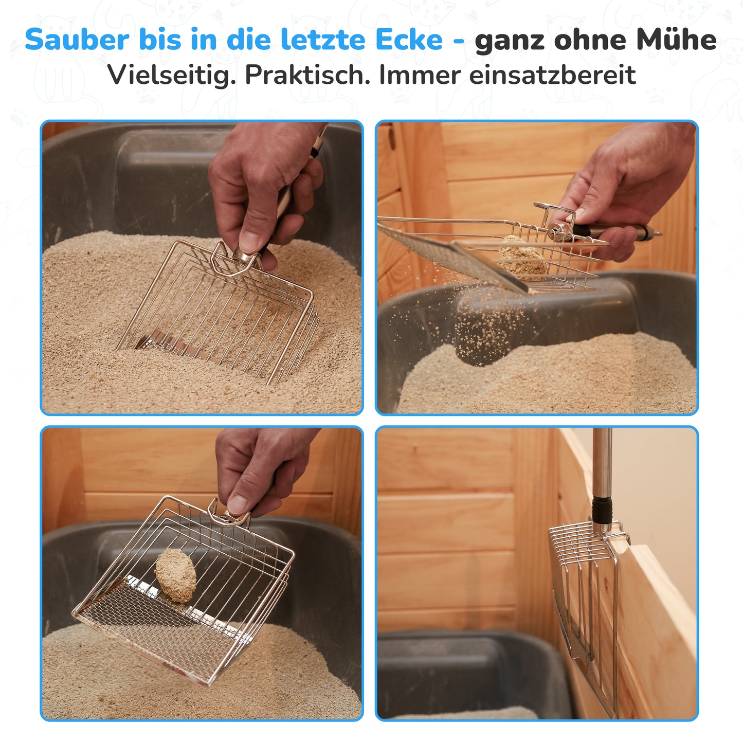 LINUMA® Katzenstreuschaufel