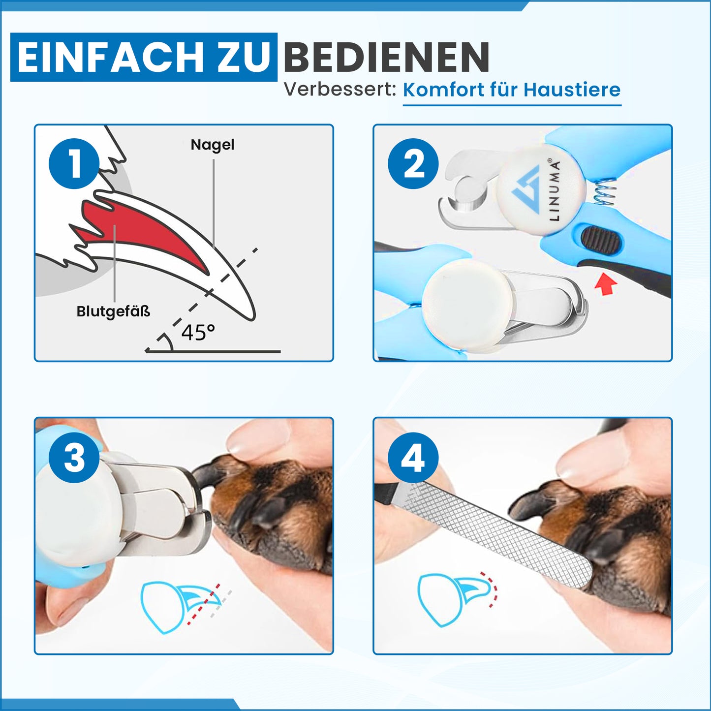 LINUMA® Krallenzange
