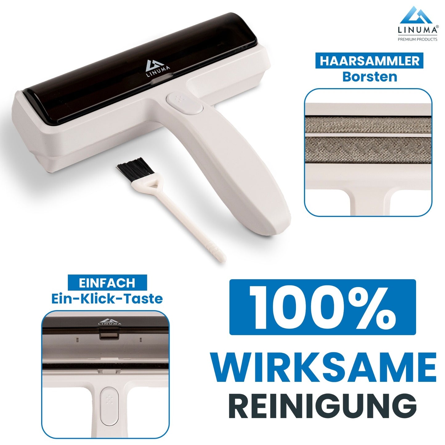 LINUMA® Tierhaarentferner PRO Fusselrolle