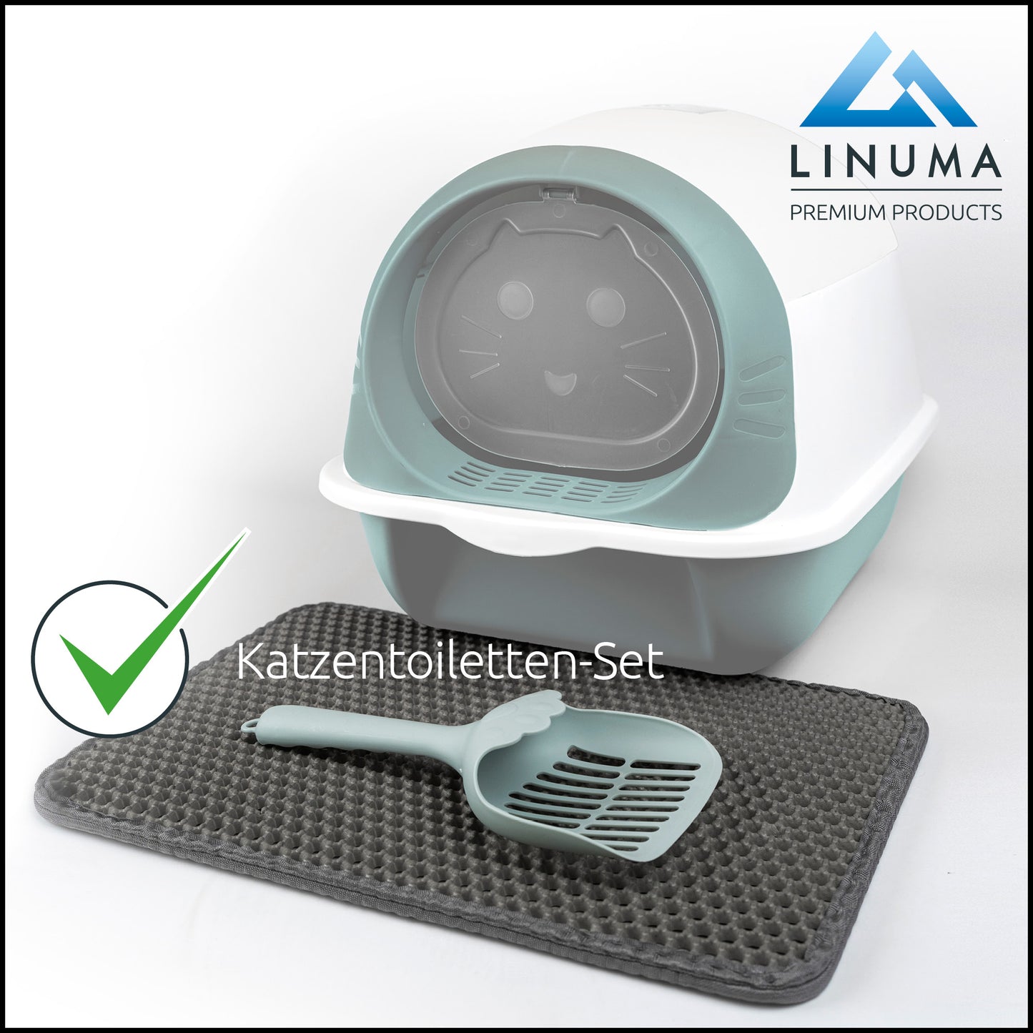 LINUMA® Katzentoilette Mint