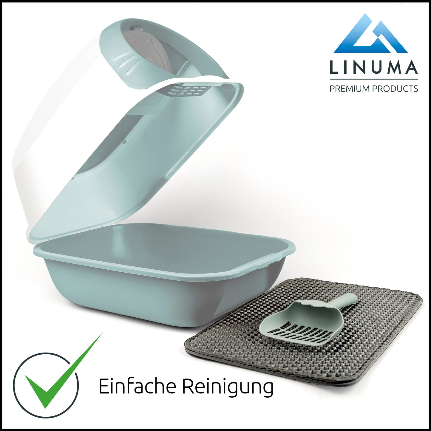 LINUMA® Katzentoilette Mint