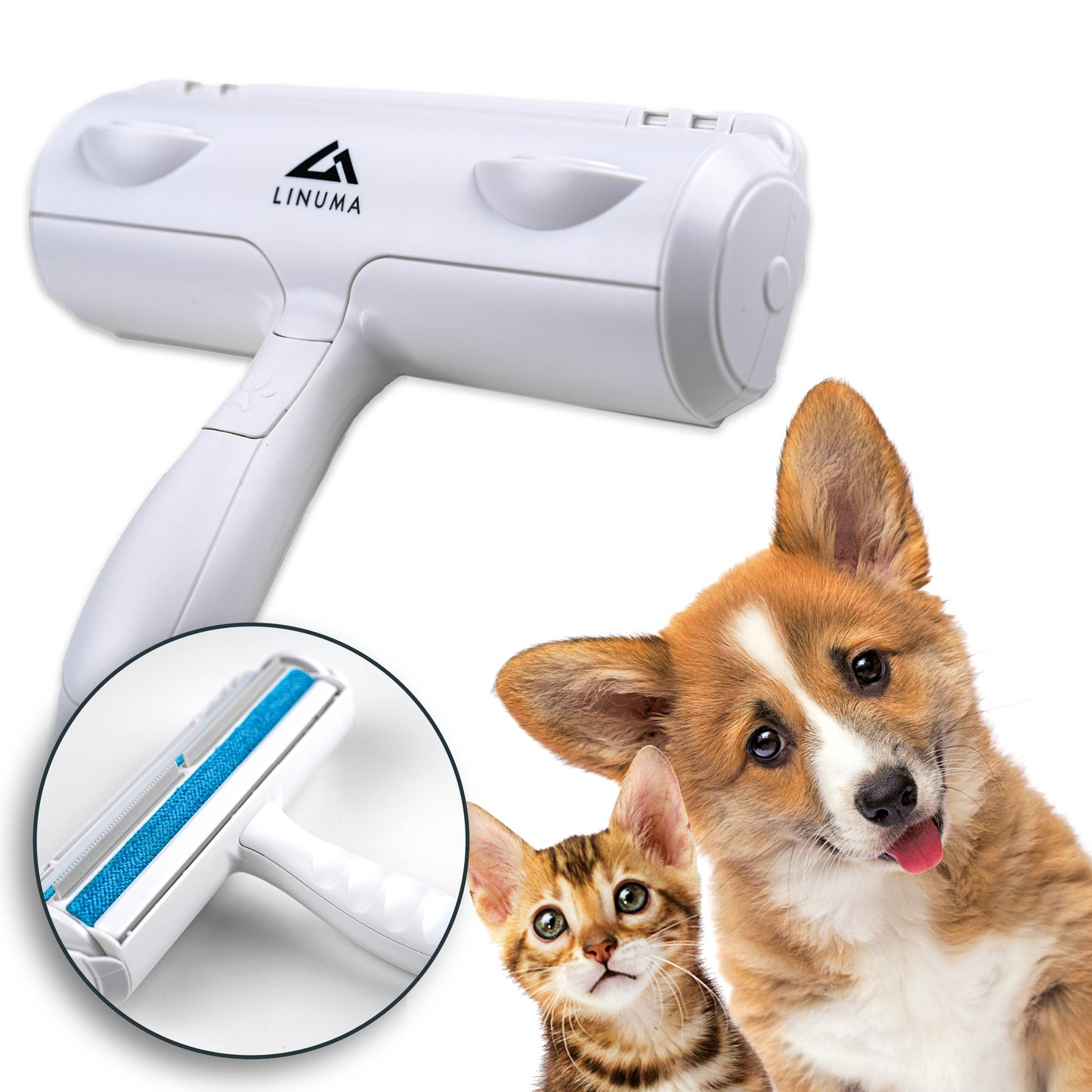 LINUMA® Tierhaarentferner PRO Fusselrolle