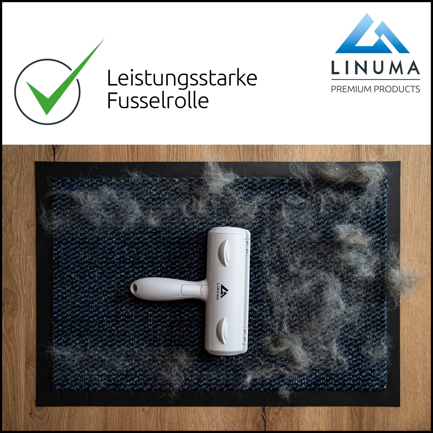 LINUMA® Tierhaarentferner Fusselrolle