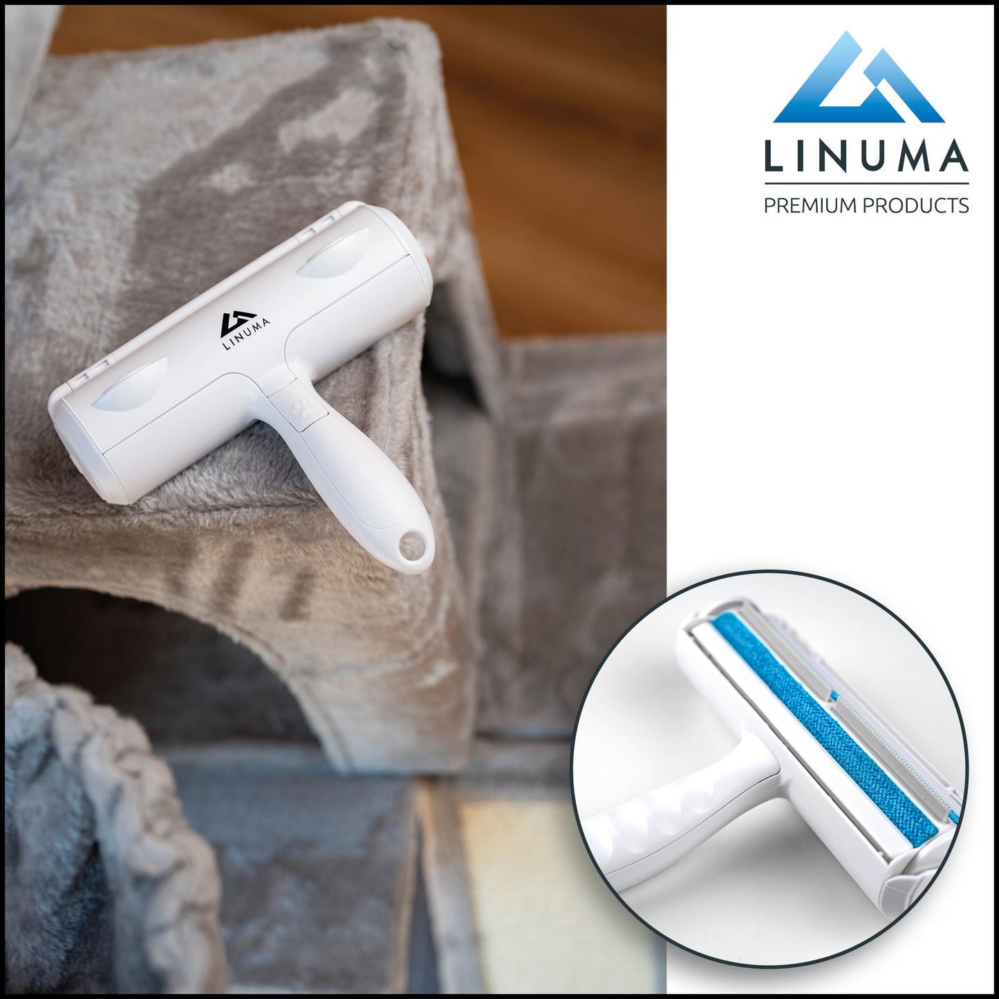 LINUMA® Tierhaarentferner Fusselrolle
