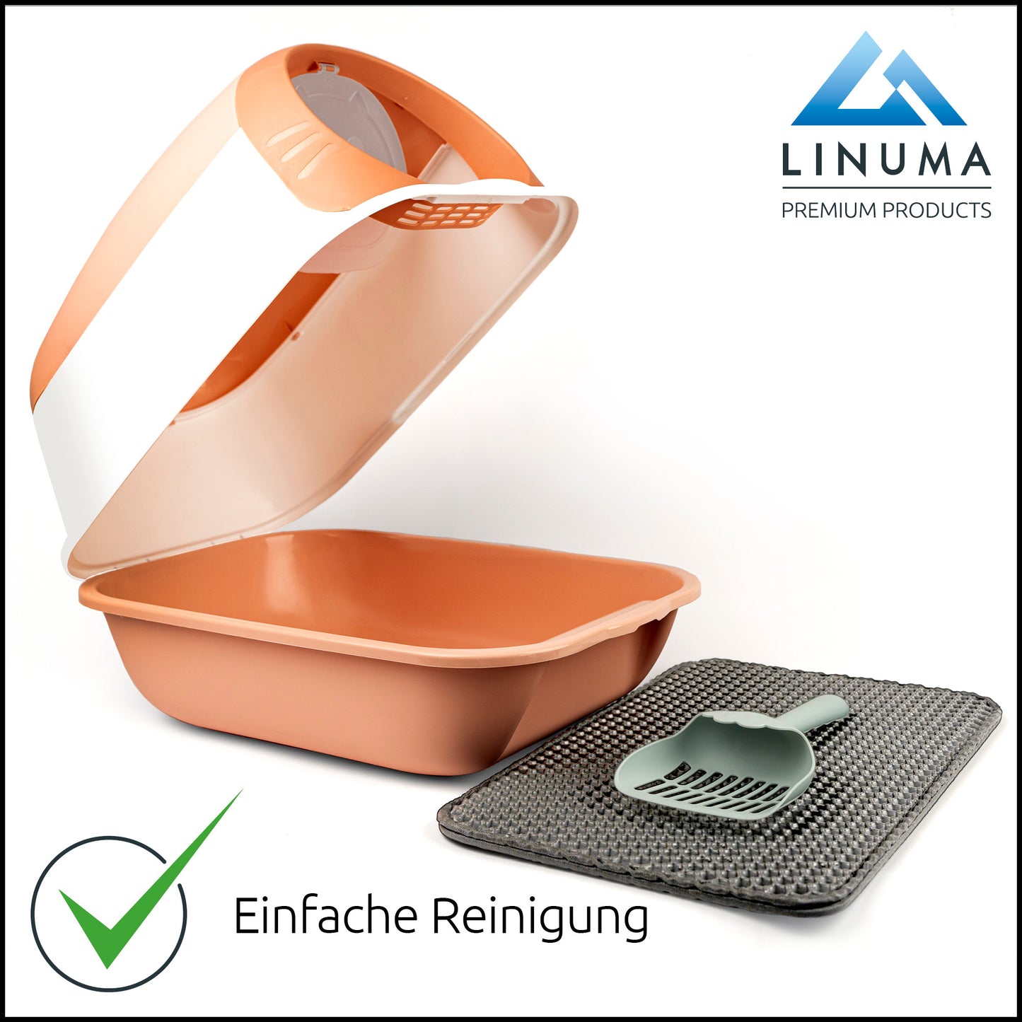 LINUMA® Katzentoilette Pink