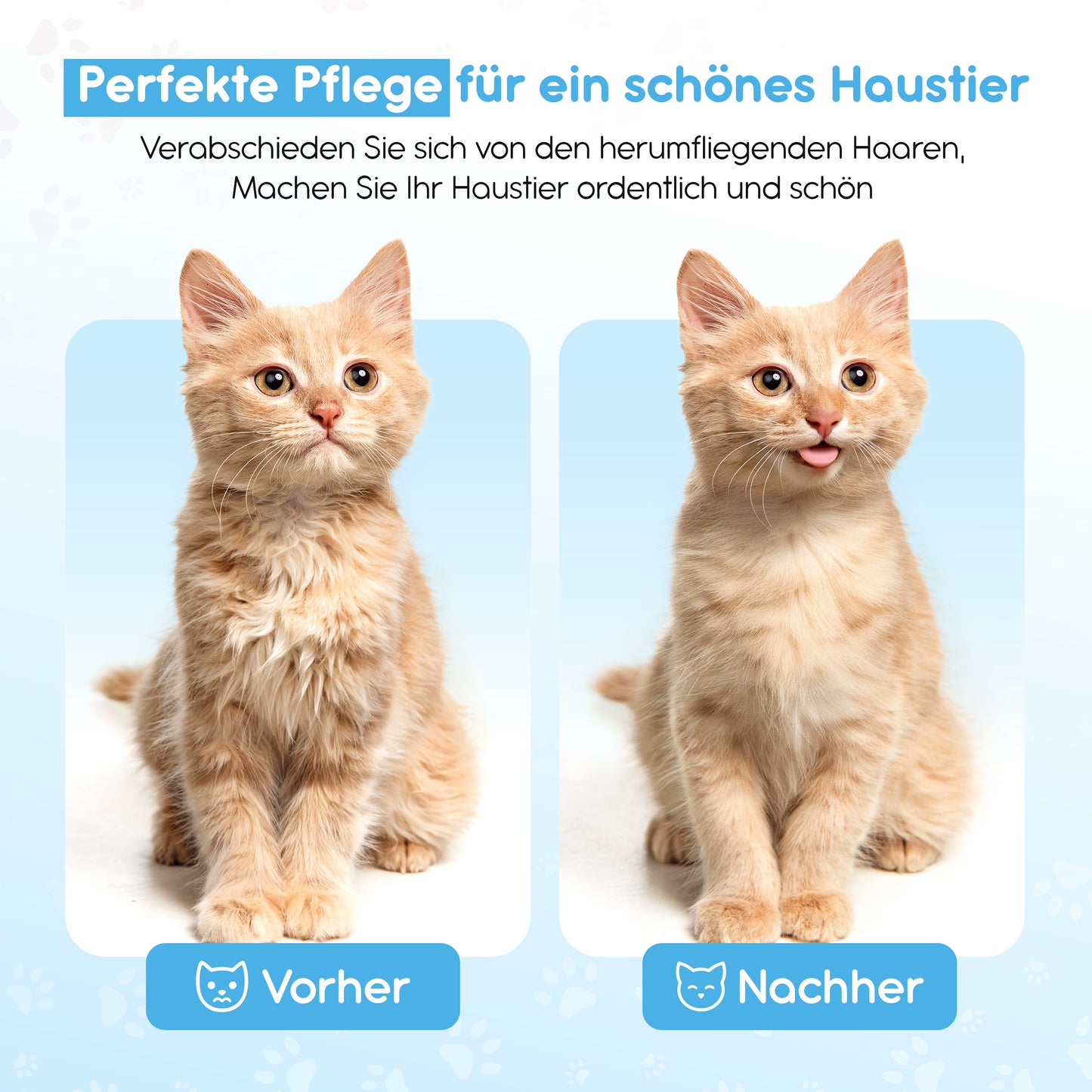 LINUMA® Fellbürste Blau