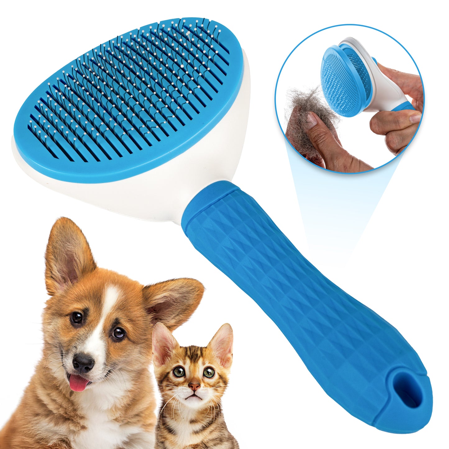 LINUMA® Fellbürste Grau