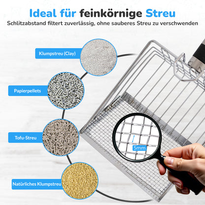 LINUMA® Katzenstreuschaufel