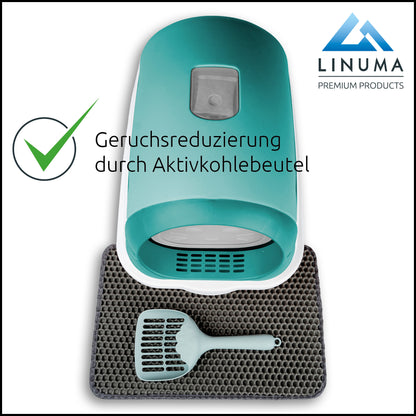 LINUMA® Katzentoilette Grün