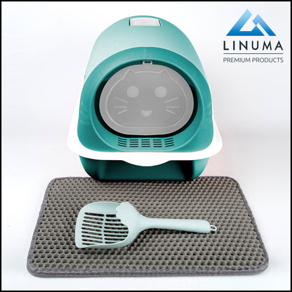LINUMA® Katzentoilette Grün