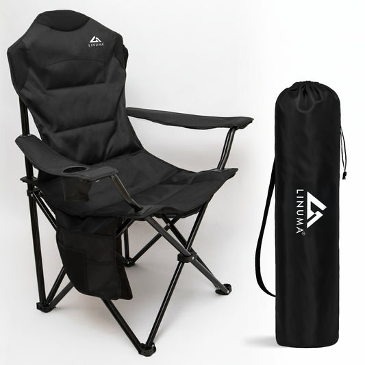 LINUMA® Faltstuhl LUXUS PRO Campingstuhl