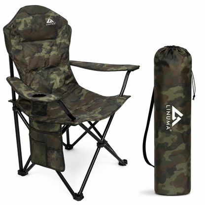 LINUMA® folding chair LUXUS PRO camping chair