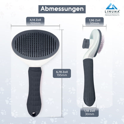 LINUMA® Fellbürste Grau