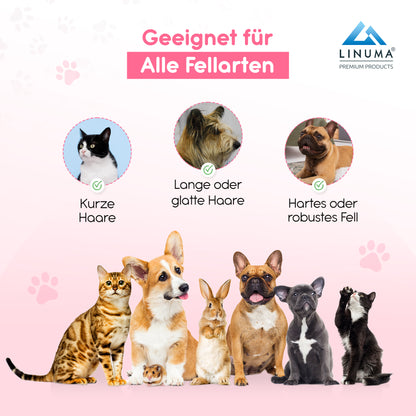 LINUMA® Fellbürste Pink