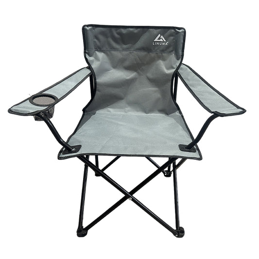 LINUMA® Campingstuhl Grau